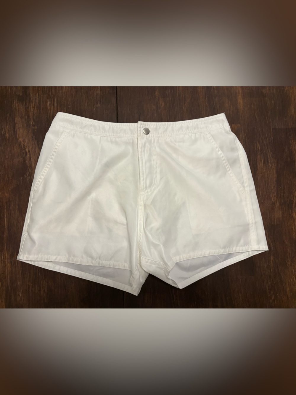 Cabana Life White High Waist Women's Shorts